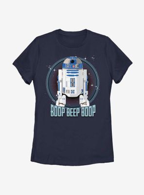 Star Wars R2-D2 Boop Womens T-Shirt