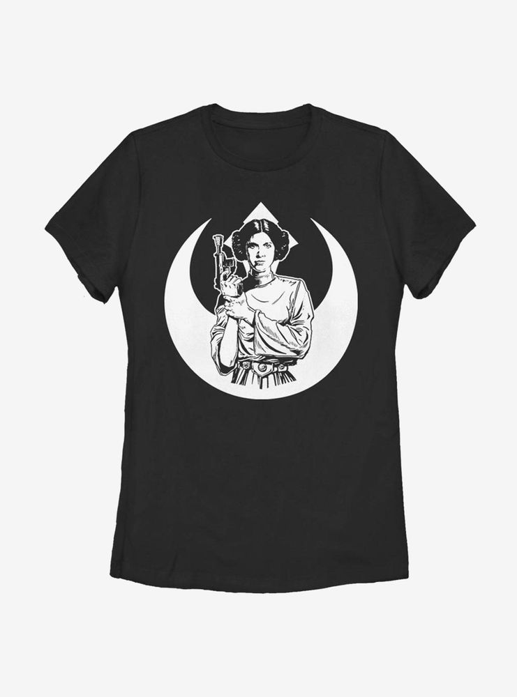 Star Wars Rebel Princess Womens T-Shirt