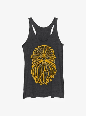 Star Wars Chewie Time Womens Tank Top