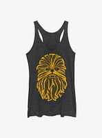 Star Wars Chewie Time Womens Tank Top