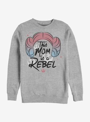 Star Wars Rebel Leia Mom Sweatshirt