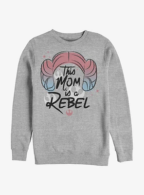 Star Wars Rebel Leia Mom Sweatshirt