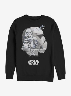 Star Wars Trooper Head Fill Sweatshirt