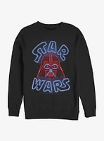 Star Wars Vader Neon Sign Sweatshirt