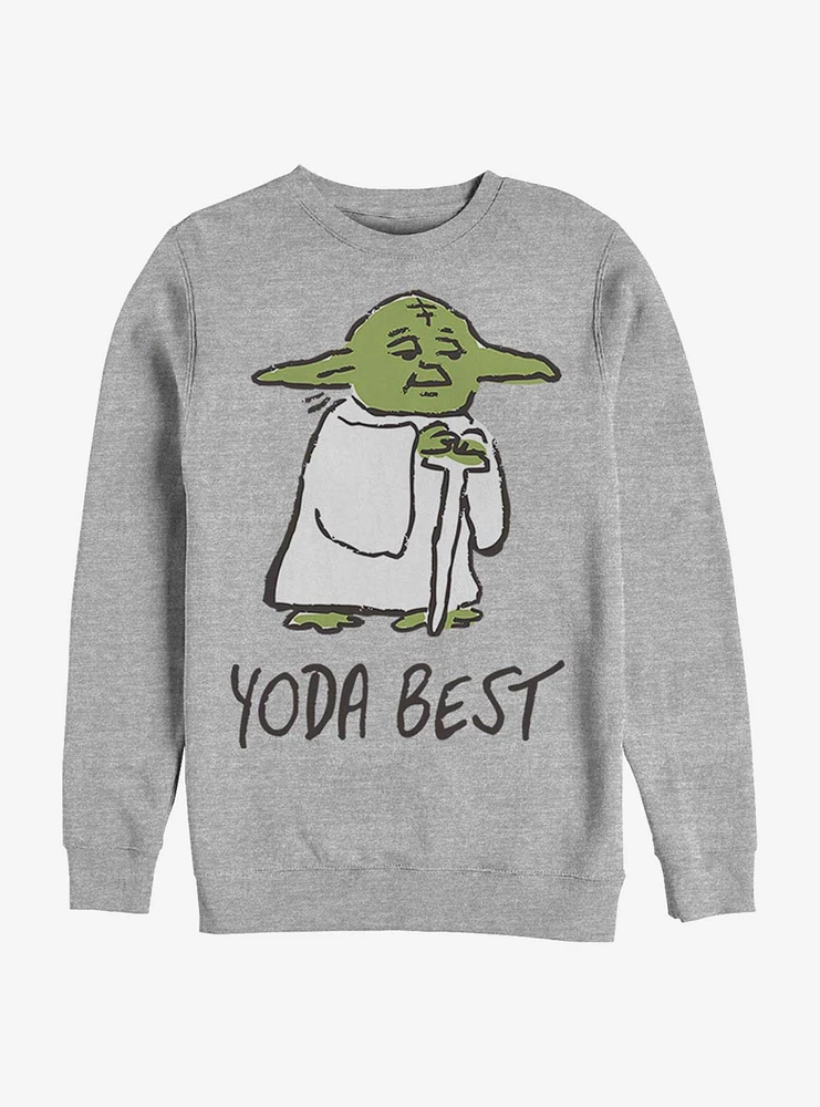 Star Wars Yoda Best Doodle Sweatshirt