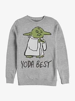 Star Wars Yoda Best Doodle Sweatshirt