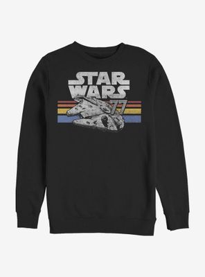 Star Wars Vintage Falcon Stripes Sweatshirt