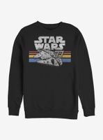 Star Wars Vintage Falcon Stripes Sweatshirt