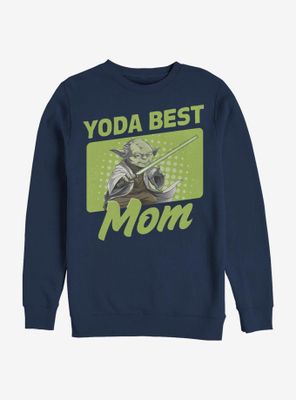 Star Wars Yoda Best Mom Sweatshirt