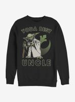 Star Wars Yoda Best Uncle Sweatshirt