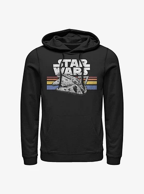 Star Wars Vintage Falcon Stripes Hoodie