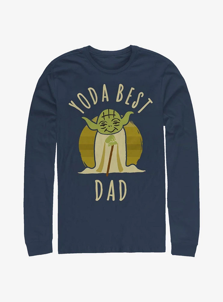 Star Wars Best Dad Yoda Says Long-Sleeve T-Shirt