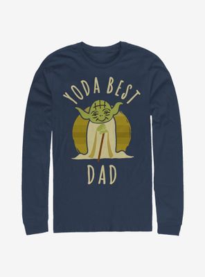 Star Wars Best Dad Yoda Says Long-Sleeve T-Shirt
