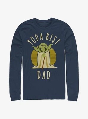 Star Wars Best Dad Yoda Says Long-Sleeve T-Shirt