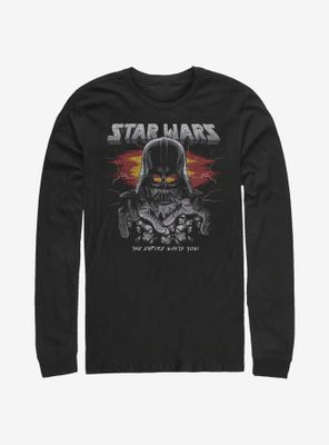 Star Wars Old School Metal Long-Sleeve T-Shirt