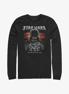 Star Wars Old School Metal Long-Sleeve T-Shirt