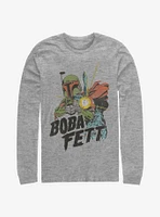 Star Wars Retro Boba Long-Sleeve T-Shirt