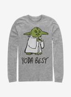 Star Wars Yoda Best Doodle Long-Sleeve T-Shirt