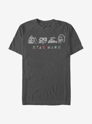 Star Wars Geometry Shine T-Shirt