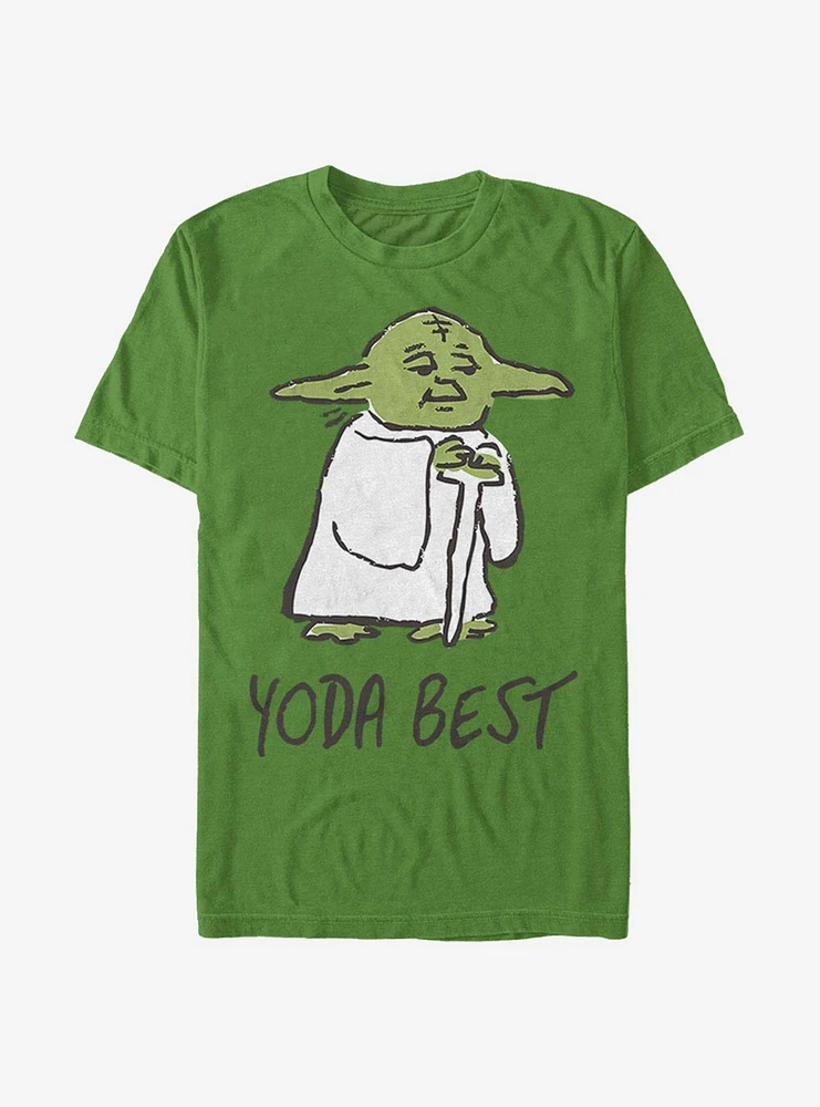 Star Wars Yoda Best Doodle T-Shirt