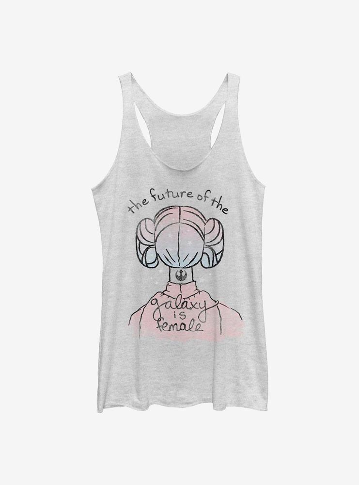 Star Wars Female Galaxy Womens Tank Top