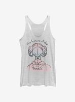 Star Wars Female Galaxy Womens Tank Top