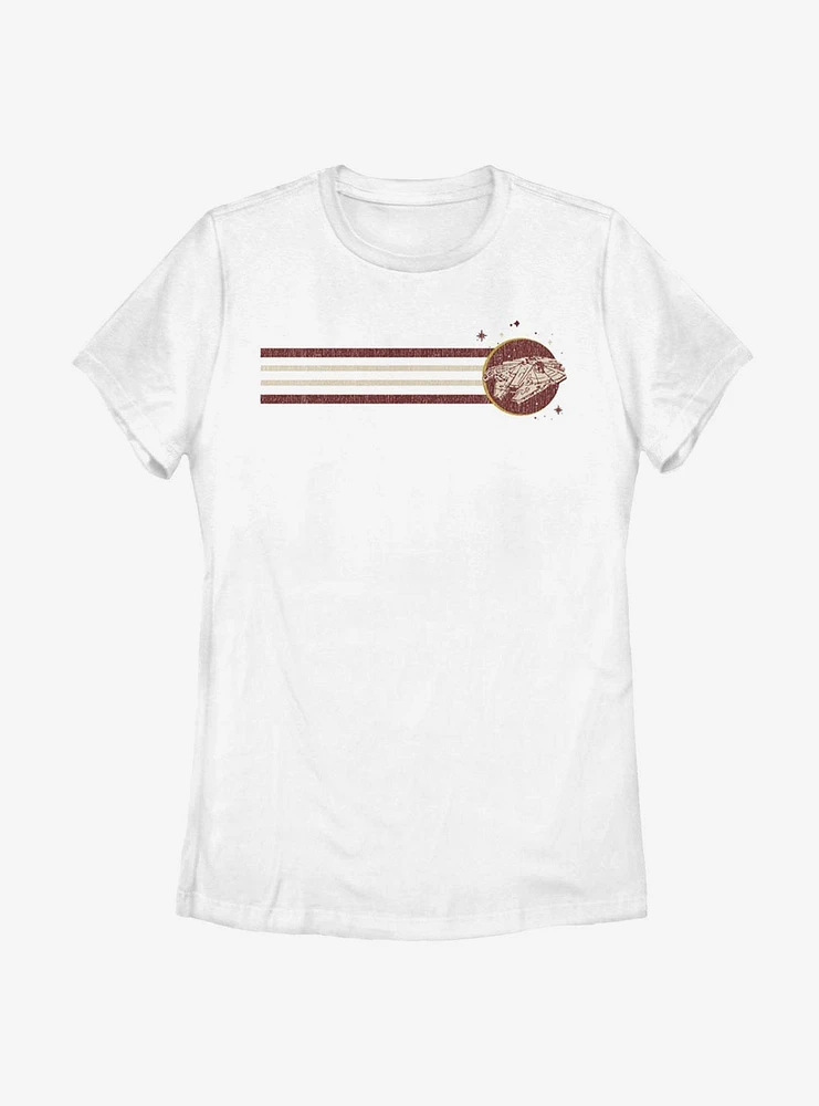 Star Wars Flight Of Falcon Womens T-Shirt