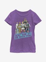 Star Wars May Fourth Group Youth Girls T-Shirt