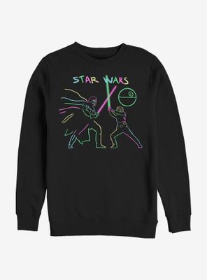 Star Wars Neon Fighters Sweatshirt