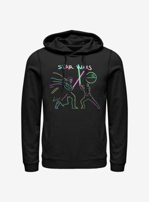 Star Wars Neon Fighters Hoodie