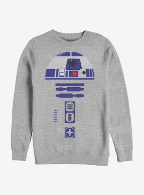 Star Wars Simpler R2-D2 Costume Sweatshirt