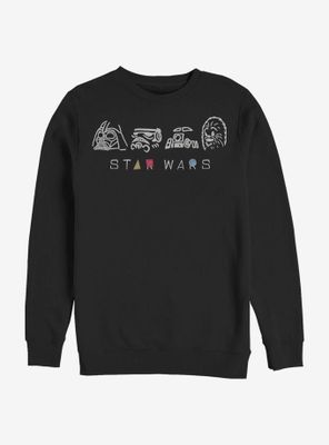 Star Wars Geometry Shine Sweatshirt