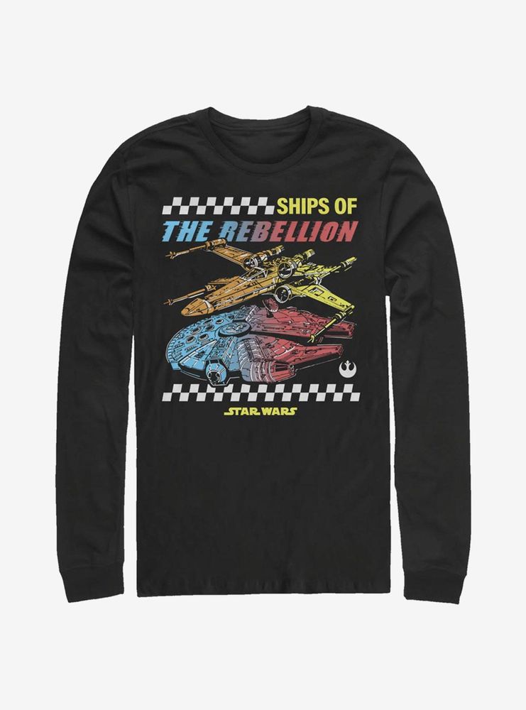 Star Wars Rebel Ships Long-Sleeve T-Shirt