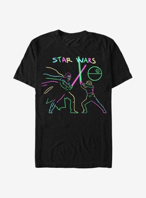 Star Wars Neon Fighters T-Shirt