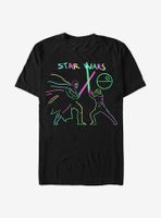 Star Wars Neon Fighters T-Shirt