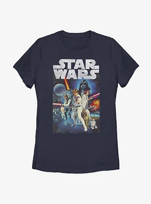 Star Wars Poster Womens T-Shirt
