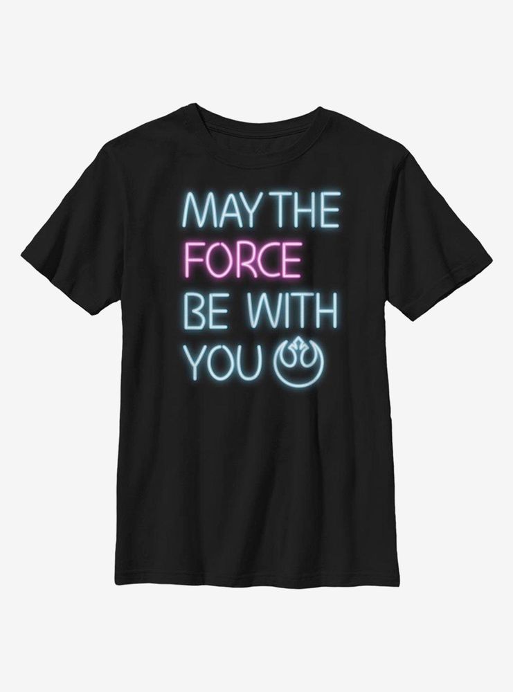 Star Wars May Force Reb Youth T-Shirt