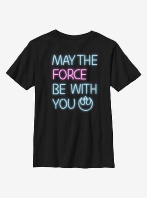 Star Wars May Force Reb Youth T-Shirt