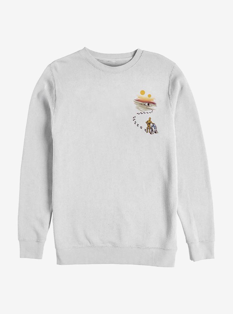 Star Wars Desert Footprints Pocket Sweatshirt