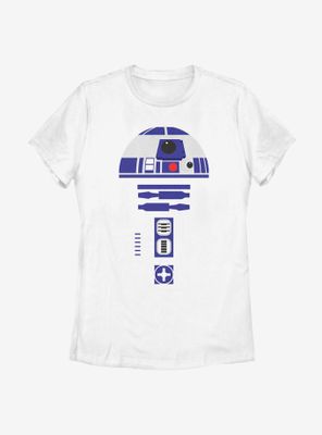 Star Wars Simpler R2-D2 Costume Womens T-Shirt