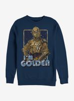 Star Wars Golden C-3PO Sweatshirt