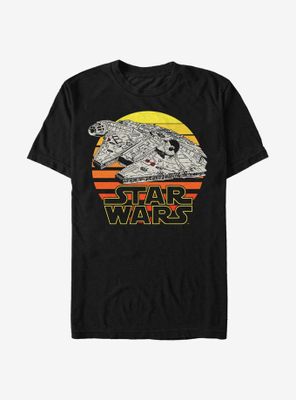 Star Wars Falcon Sunset T-Shirt