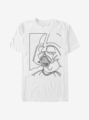 Star Wars Vader Line T-Shirt