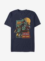 Star Wars The Mandalorian Japanese Text T-Shirt