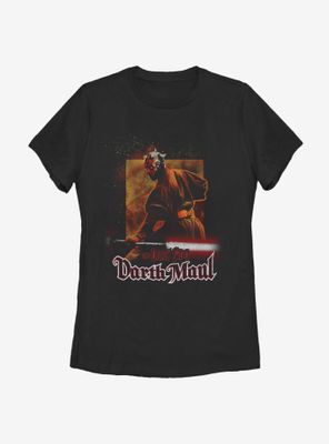 Star Wars Darth Maul Womens T-Shirt