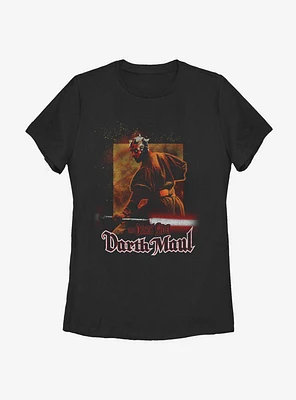 Star Wars Darth Maul Womens T-Shirt