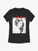 Star Wars Leia Resist Womens T-Shirt