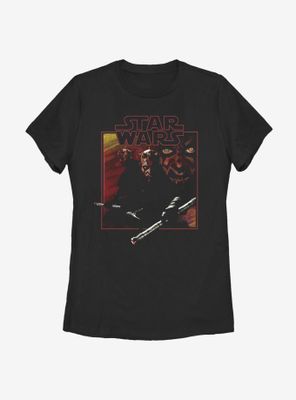 Star Wars Vintage Maul Womens T-Shirt