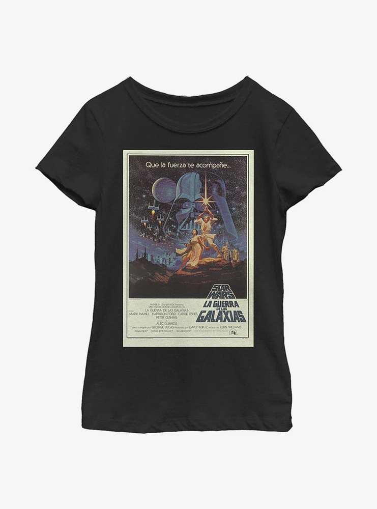 Star Wars La Fuerza Youth Girls T-Shirt