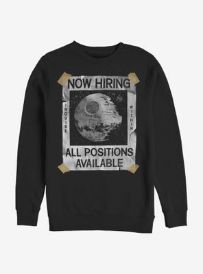 Star Wars All Positions Available Sweatshirt